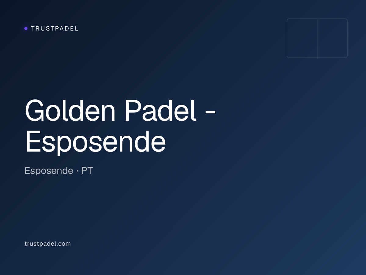 Golden Padel - Esposende padel club