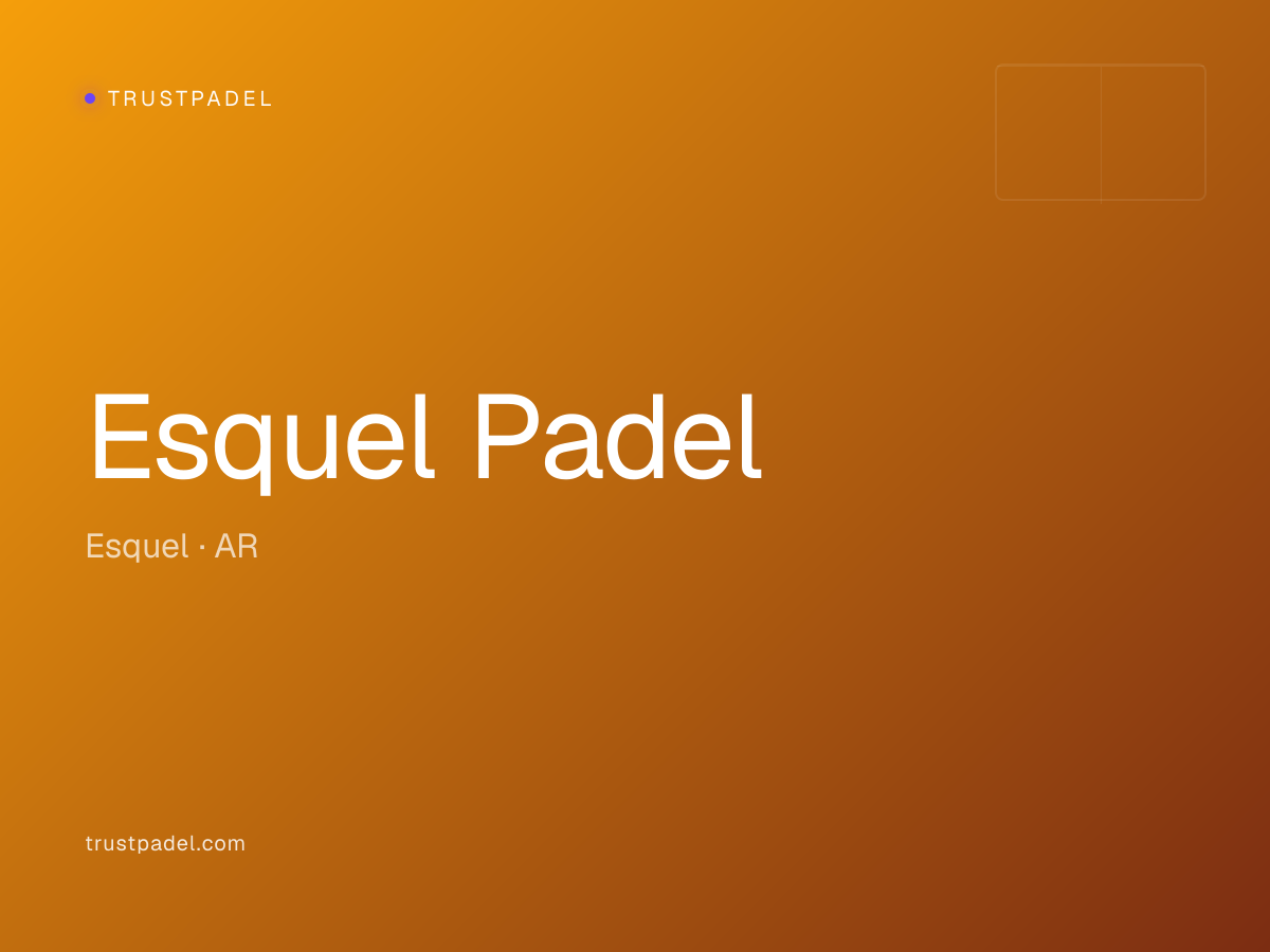 Esquel Padel padel club