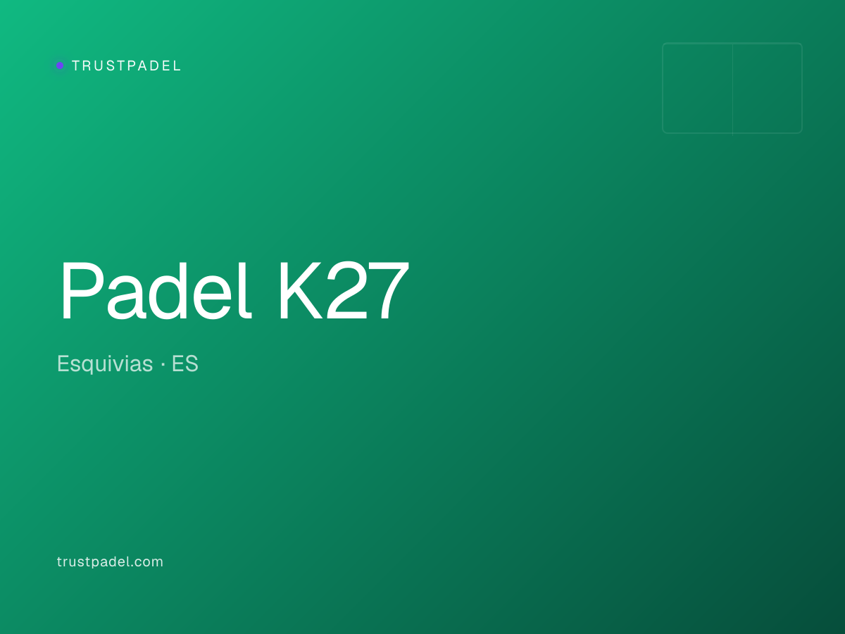 Padel K27 padel club