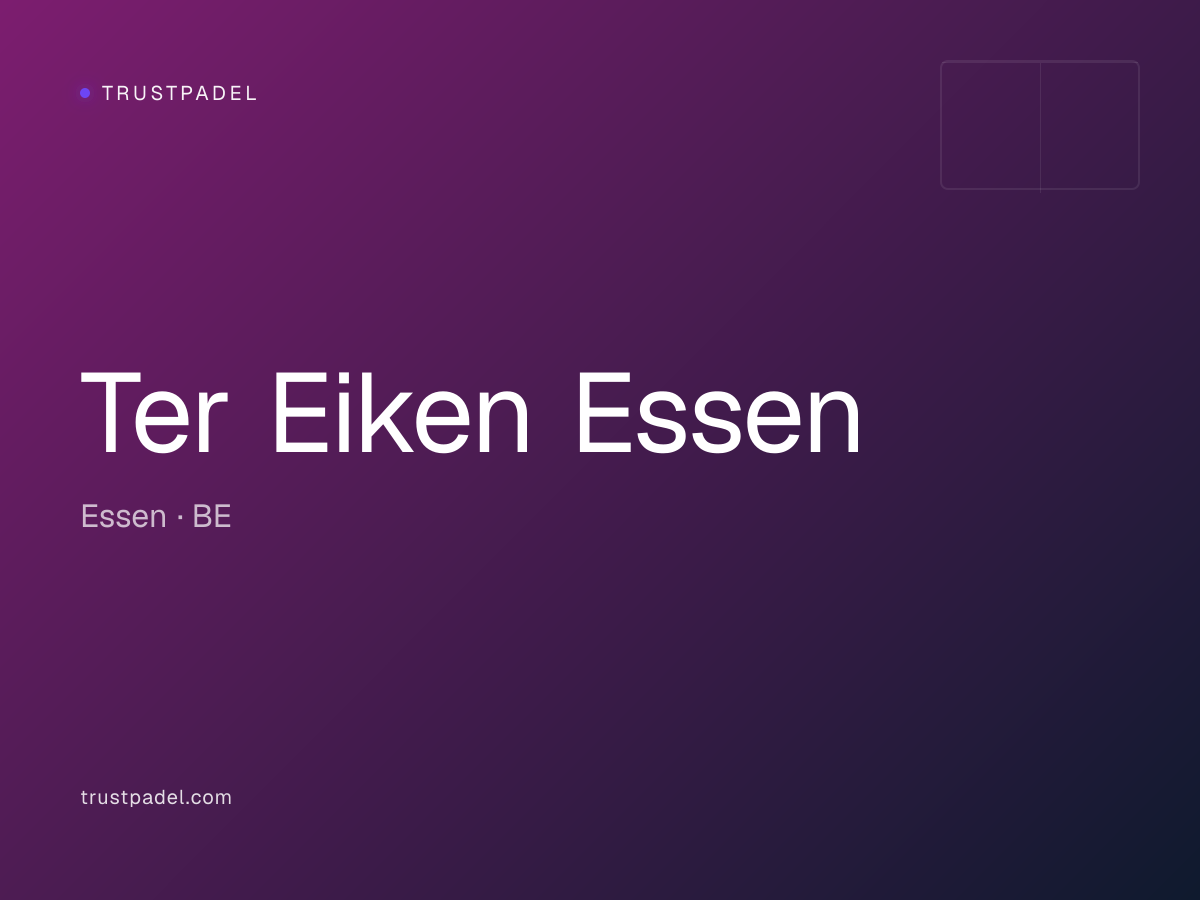 Ter Eiken Essen padel club