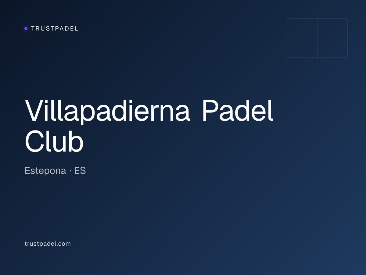 Villapadierna Padel Club padel club
