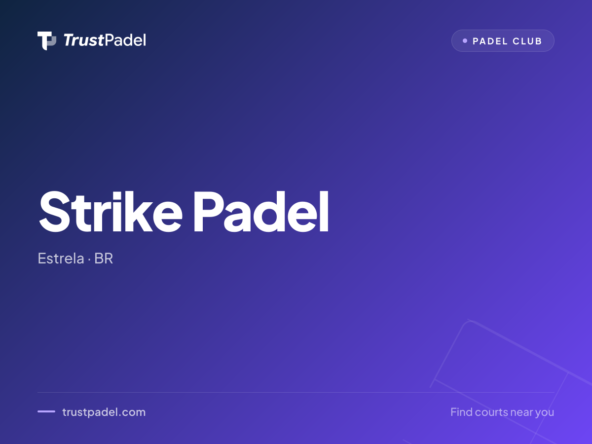 Strike Padel padel club