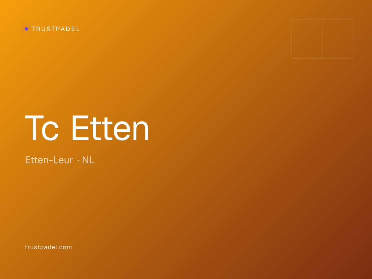 Tc Etten padel club