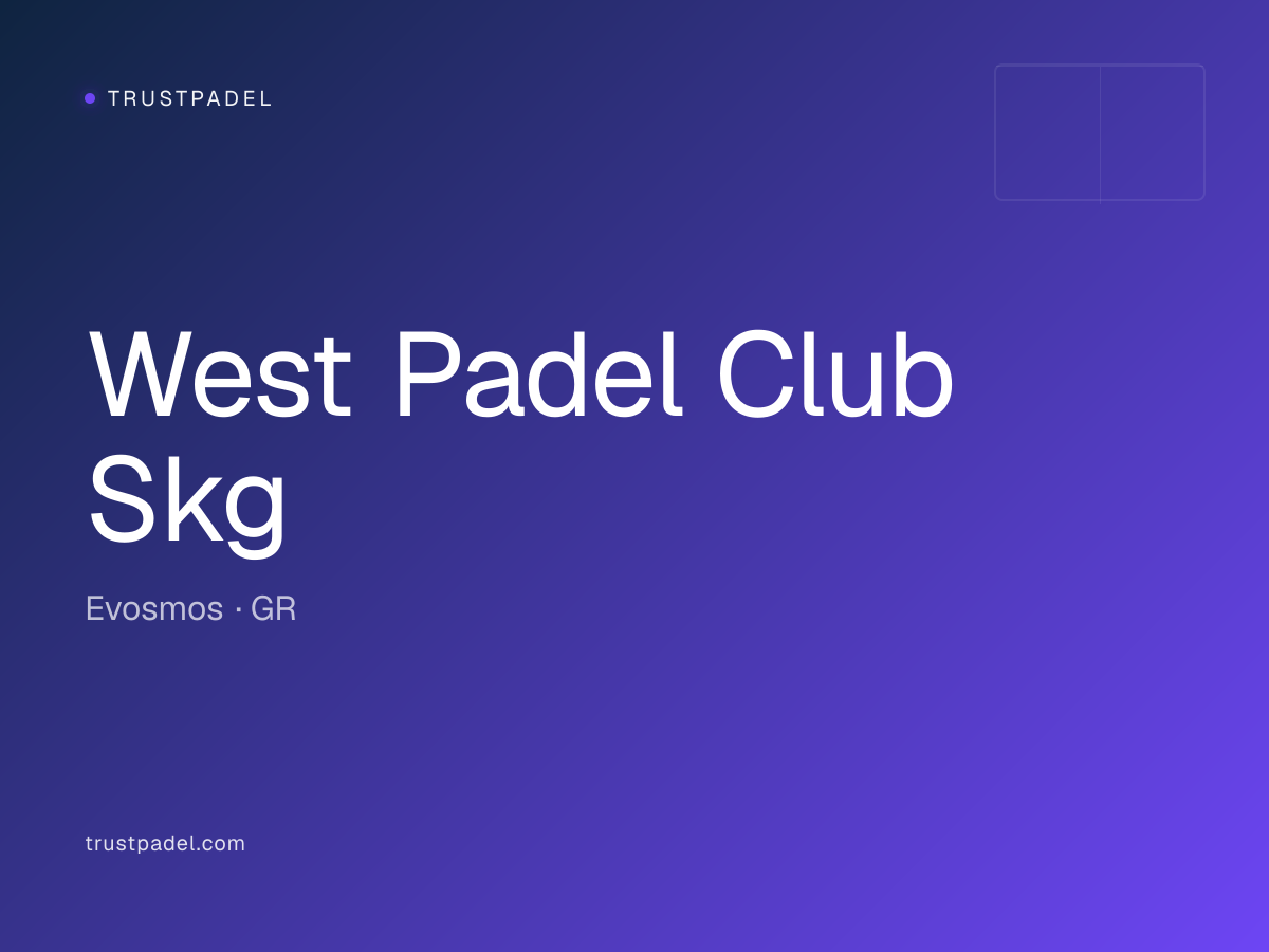 West Padel Club Skg padel club