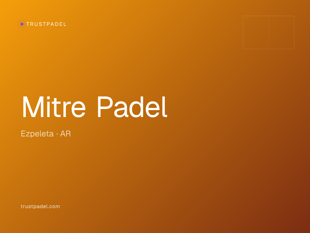 Mitre Padel padel club
