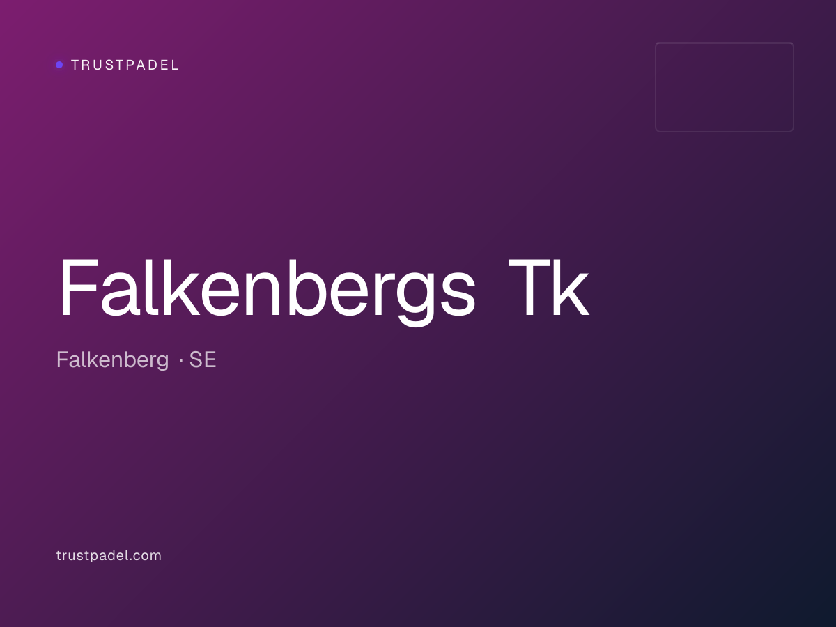 Falkenbergs Tk padel club