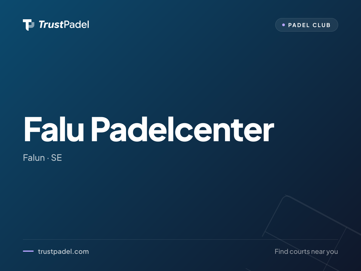 Falu Padelcenter padel club