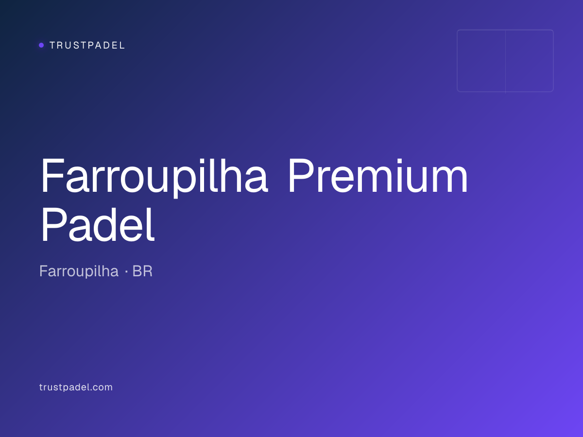 Farroupilha Premium Padel padel club