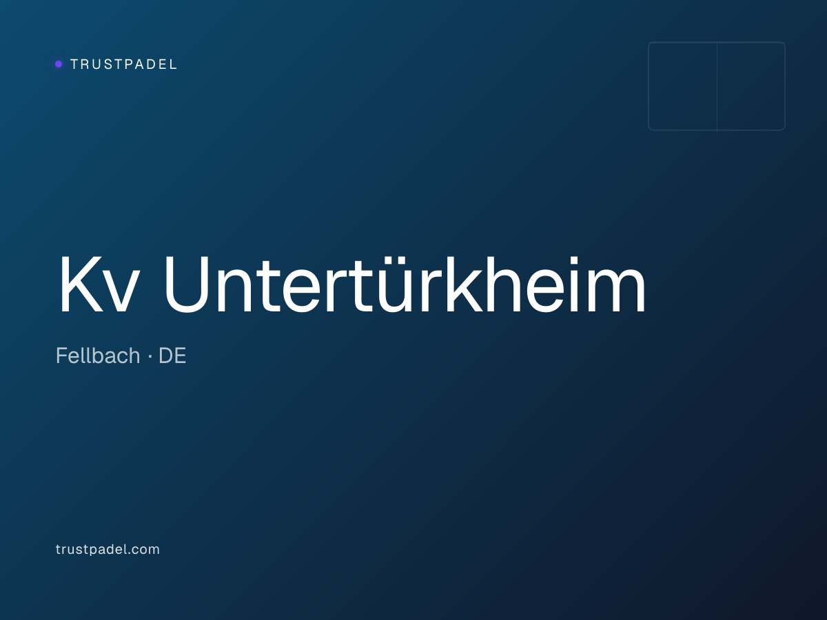 Kv Untertürkheim padel club