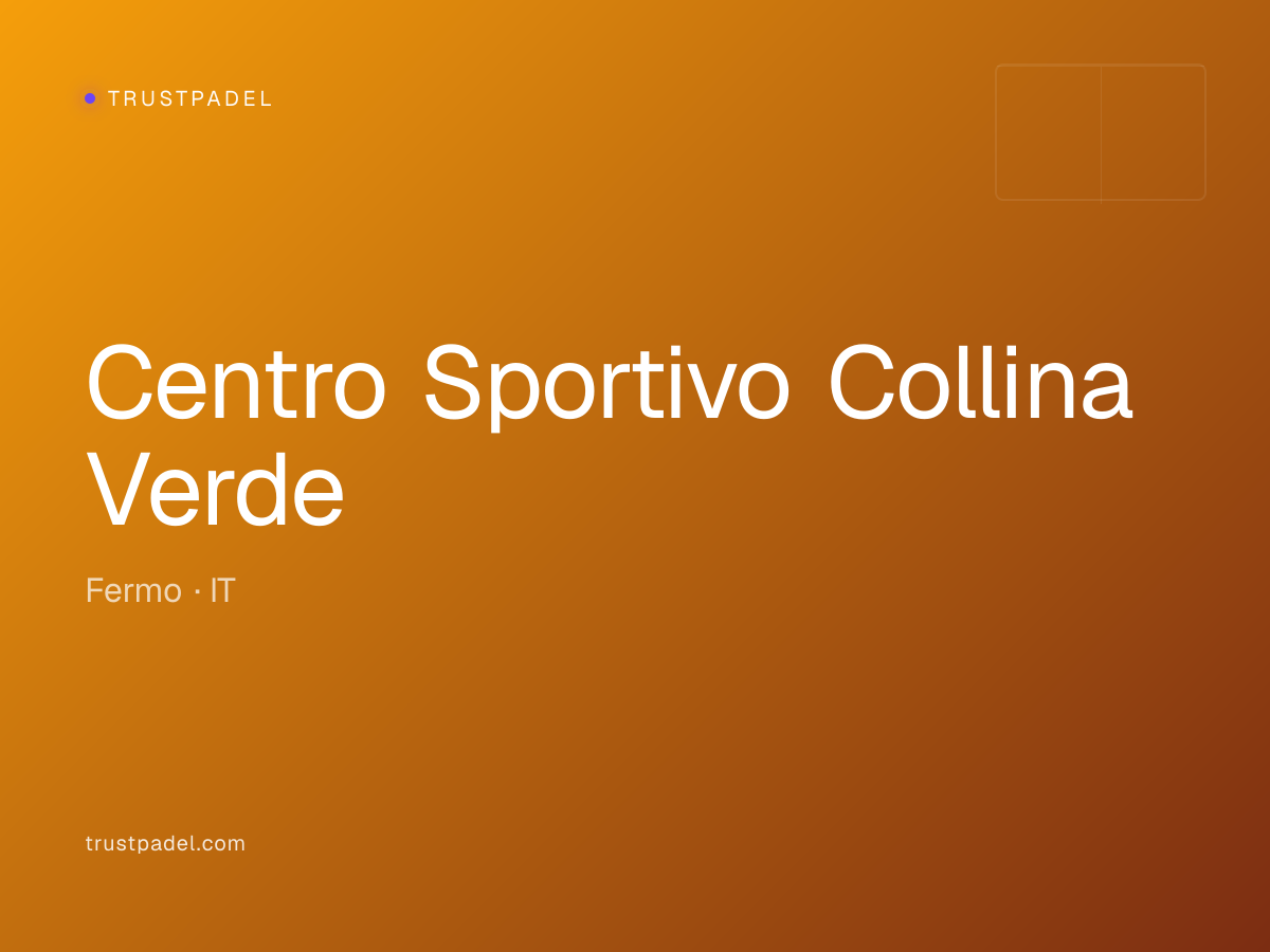 Centro Sportivo Collina Verde padel club
