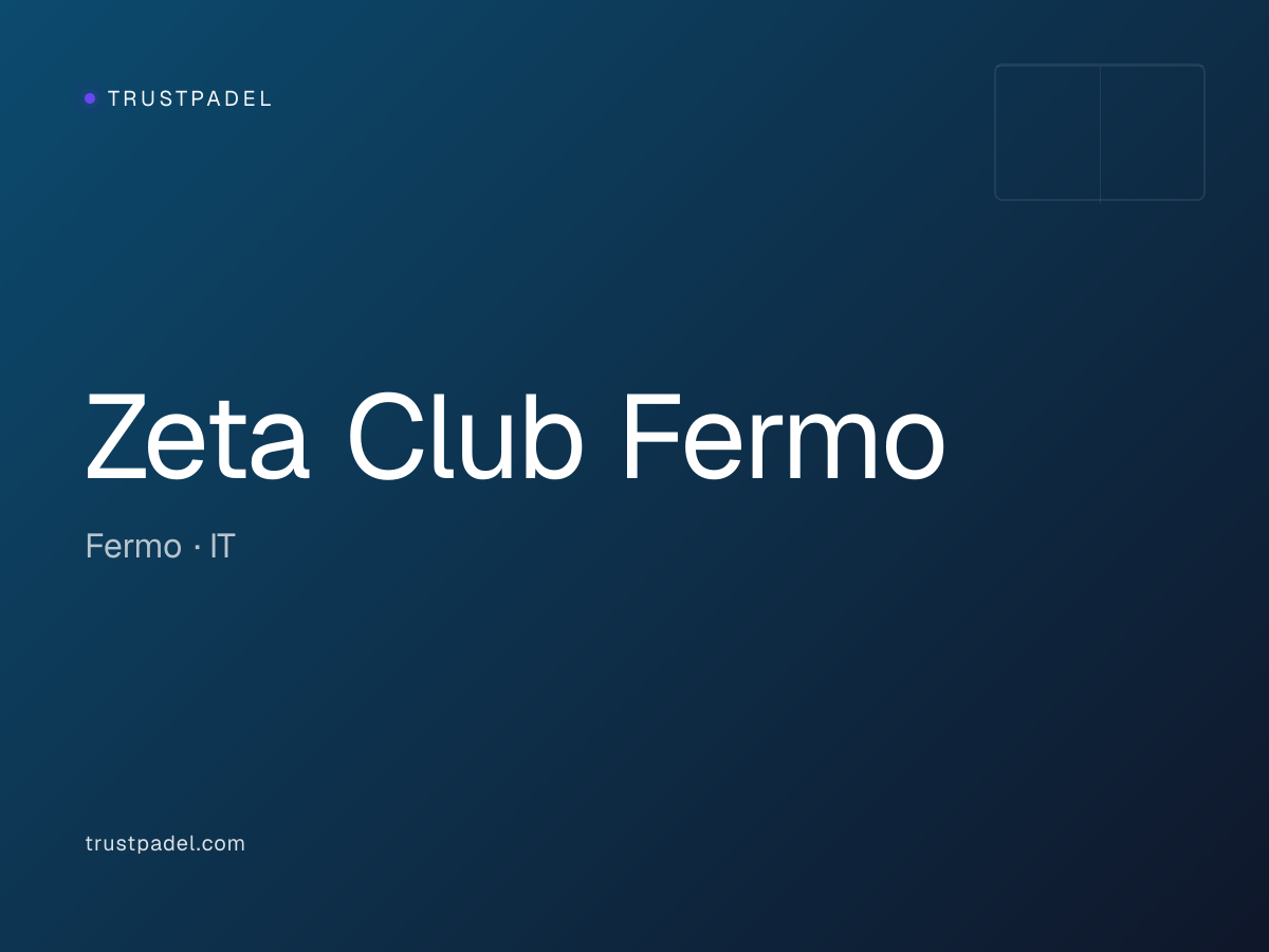 Zeta Club Fermo padel club