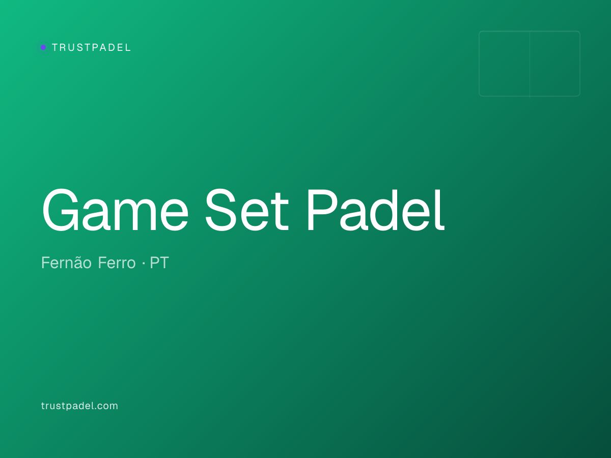 Game Set Padel padel club