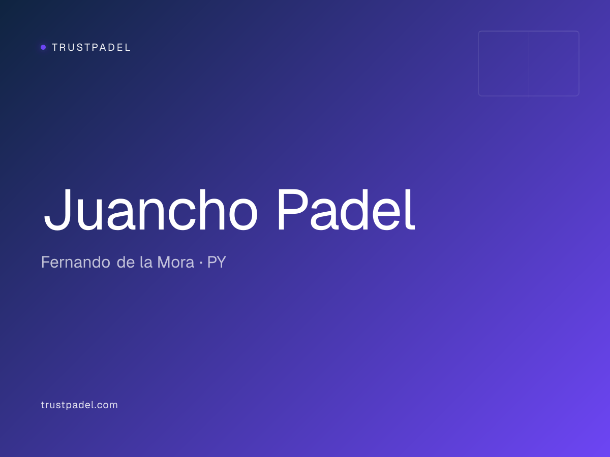 Juancho Padel padel club