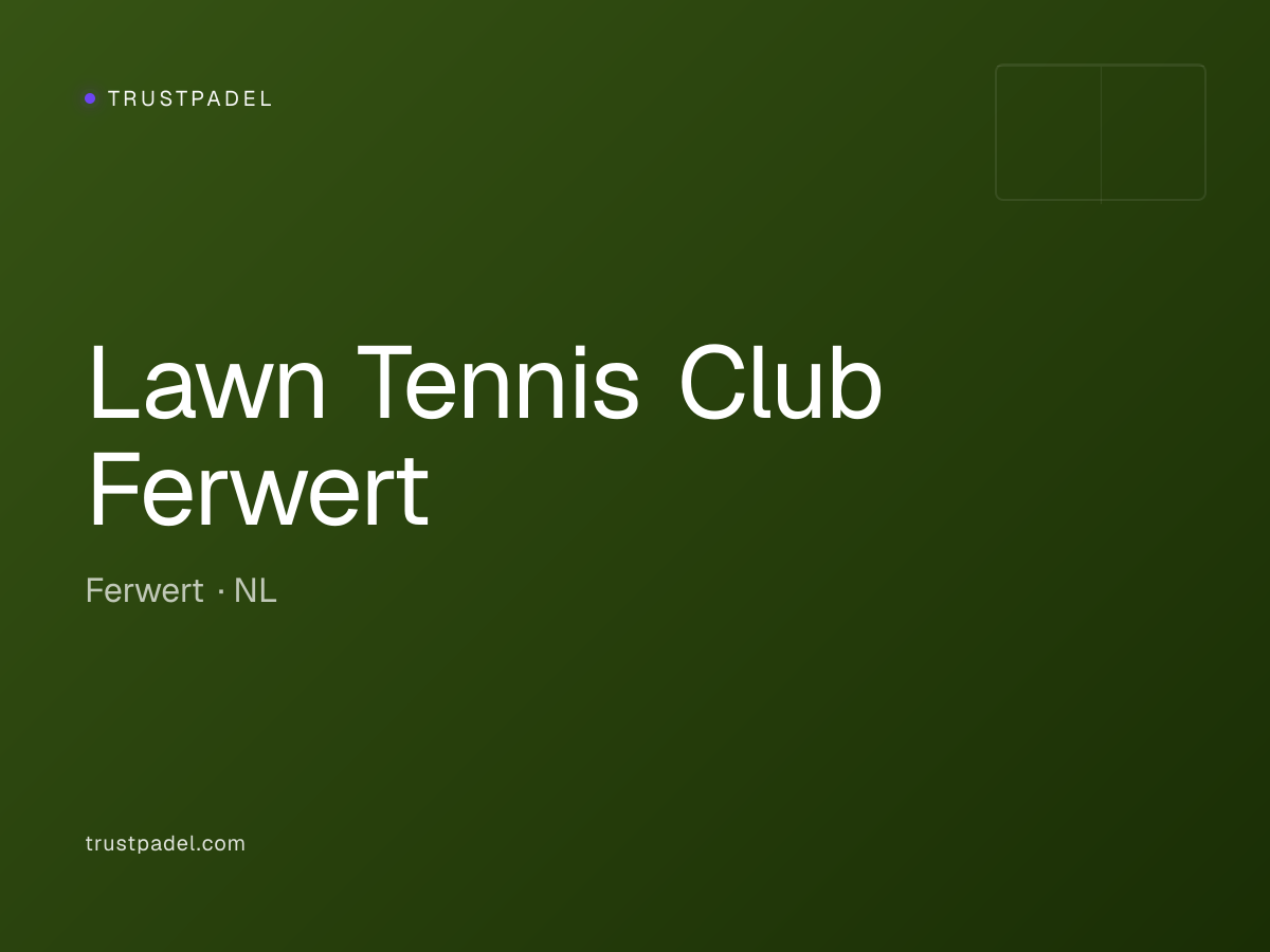 Lawn Tennis Club Ferwert padel club
