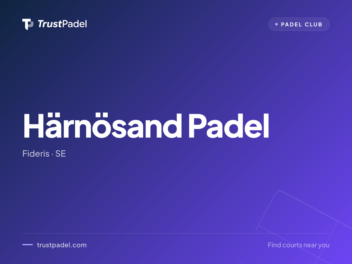 Härnösand Padel padel club