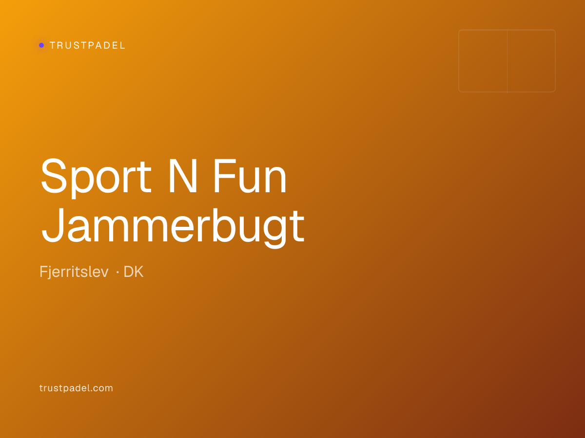 Sport N Fun Jammerbugt padel club