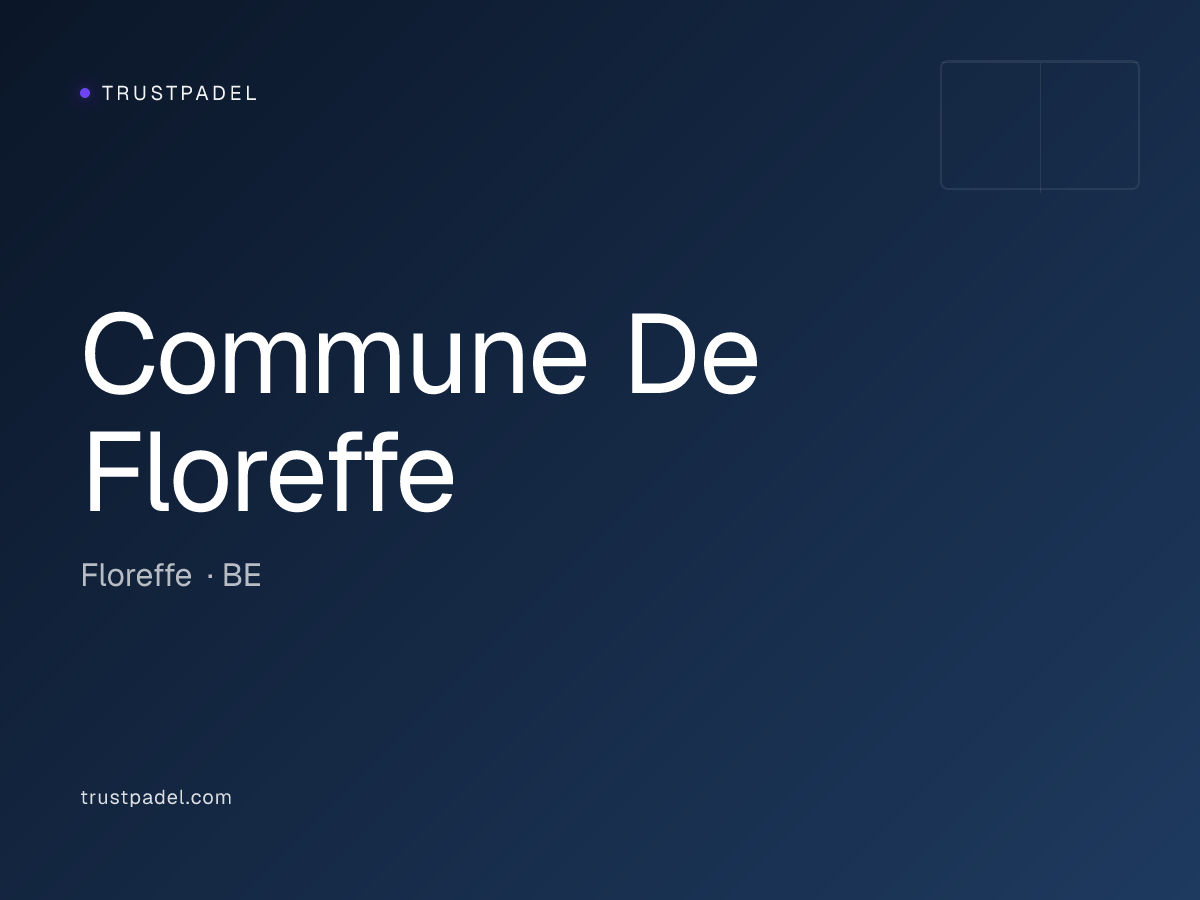 Commune De Floreffe padel club