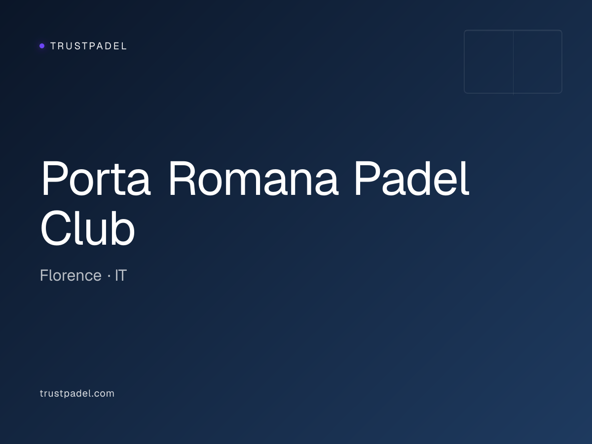 Porta Romana Padel Club padel club