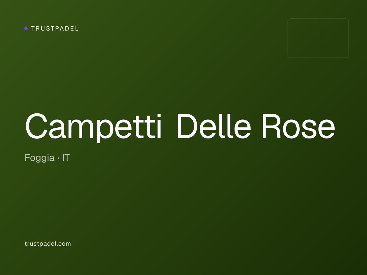 Campetti Delle Rose padel club