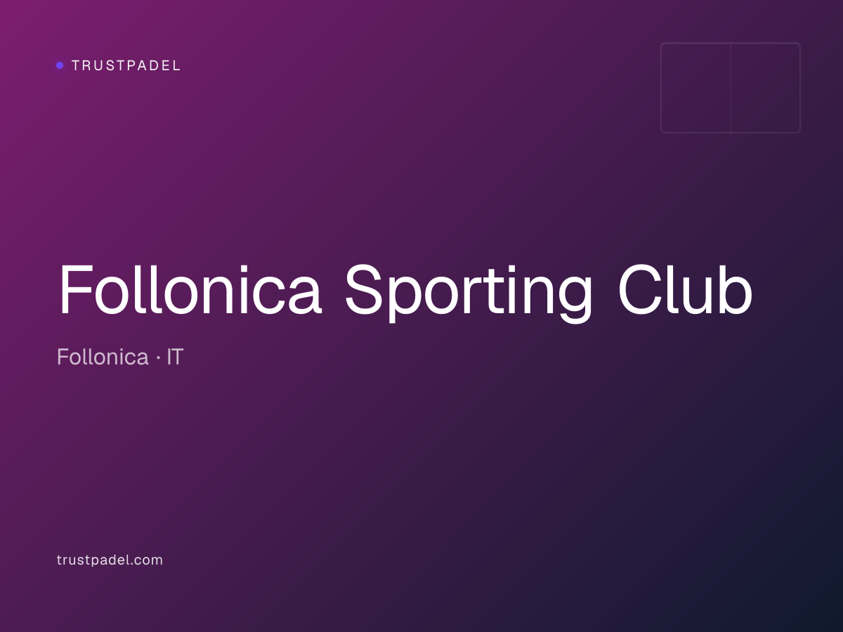 Follonica Sporting Club padel club