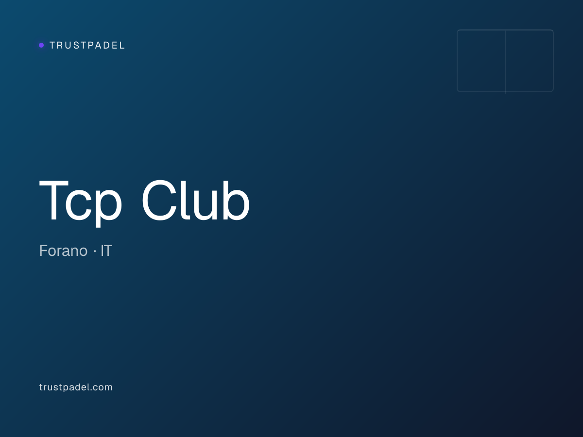 Tcp Club padel club