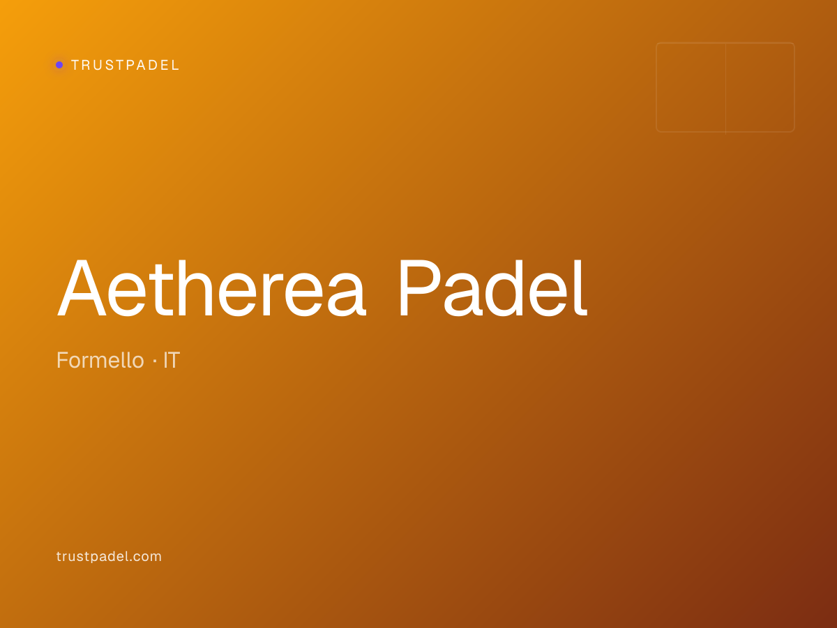 Aetherea Padel padel club