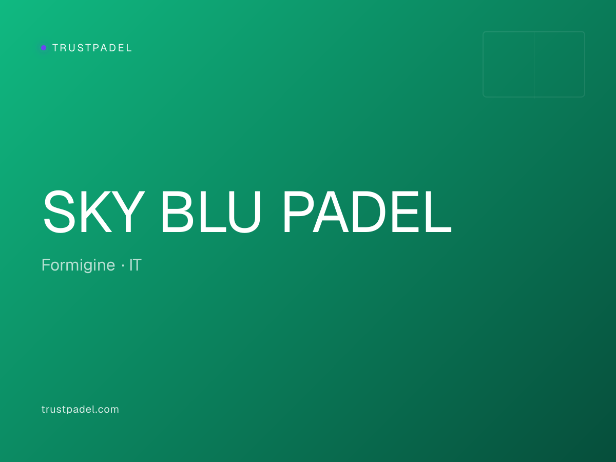SKY BLU PADEL padel club