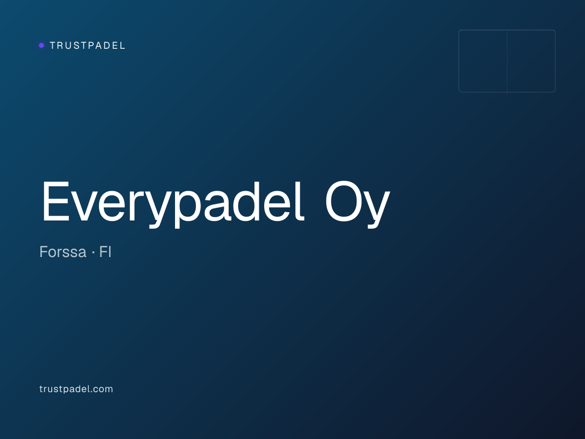 Everypadel Oy padel club