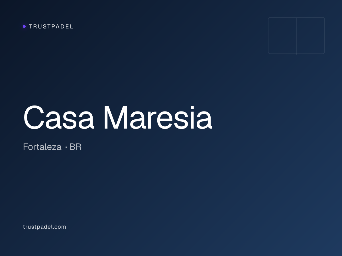 Casa Maresia padel club