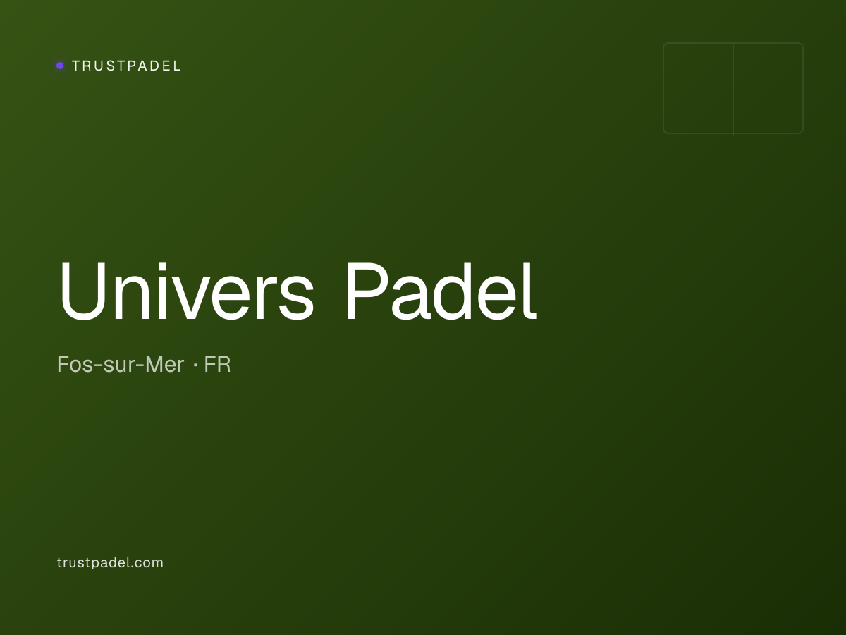 Univers Padel padel club