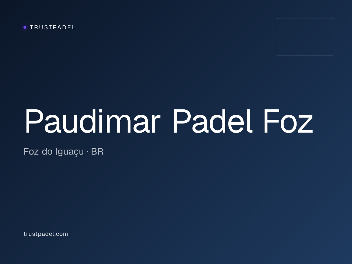 Paudimar Padel Foz padel club