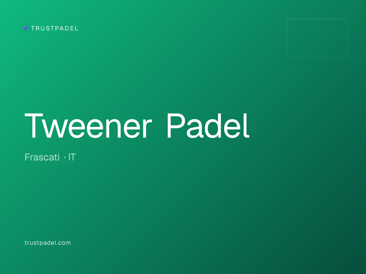 Tweener Padel padel club