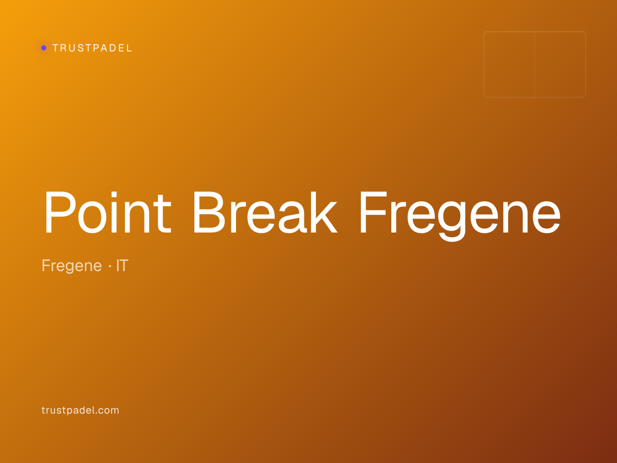Point Break Fregene padel club