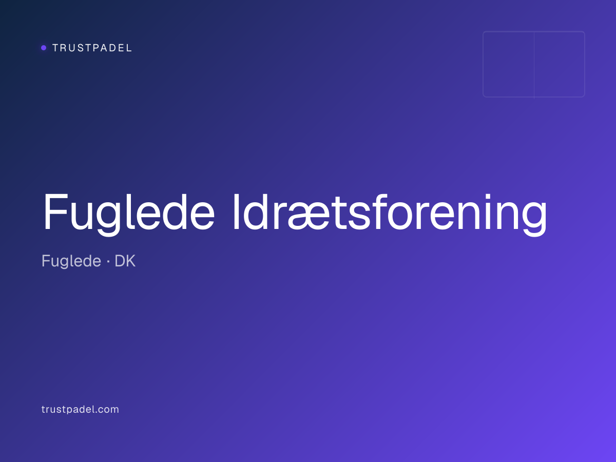 Fuglede Idrætsforening padel club