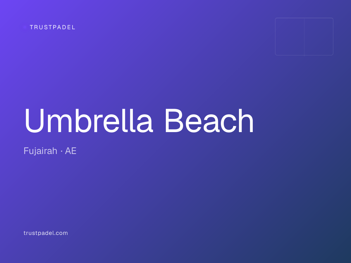 Umbrella Beach padel club