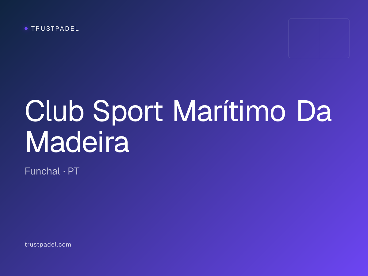 Club Sport Marítimo Da Madeira padel club