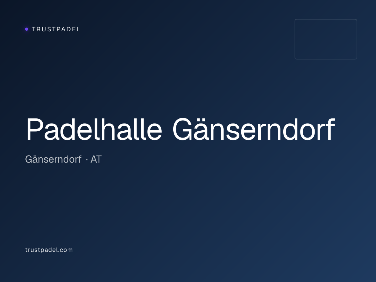 Padelhalle Gänserndorf padel club