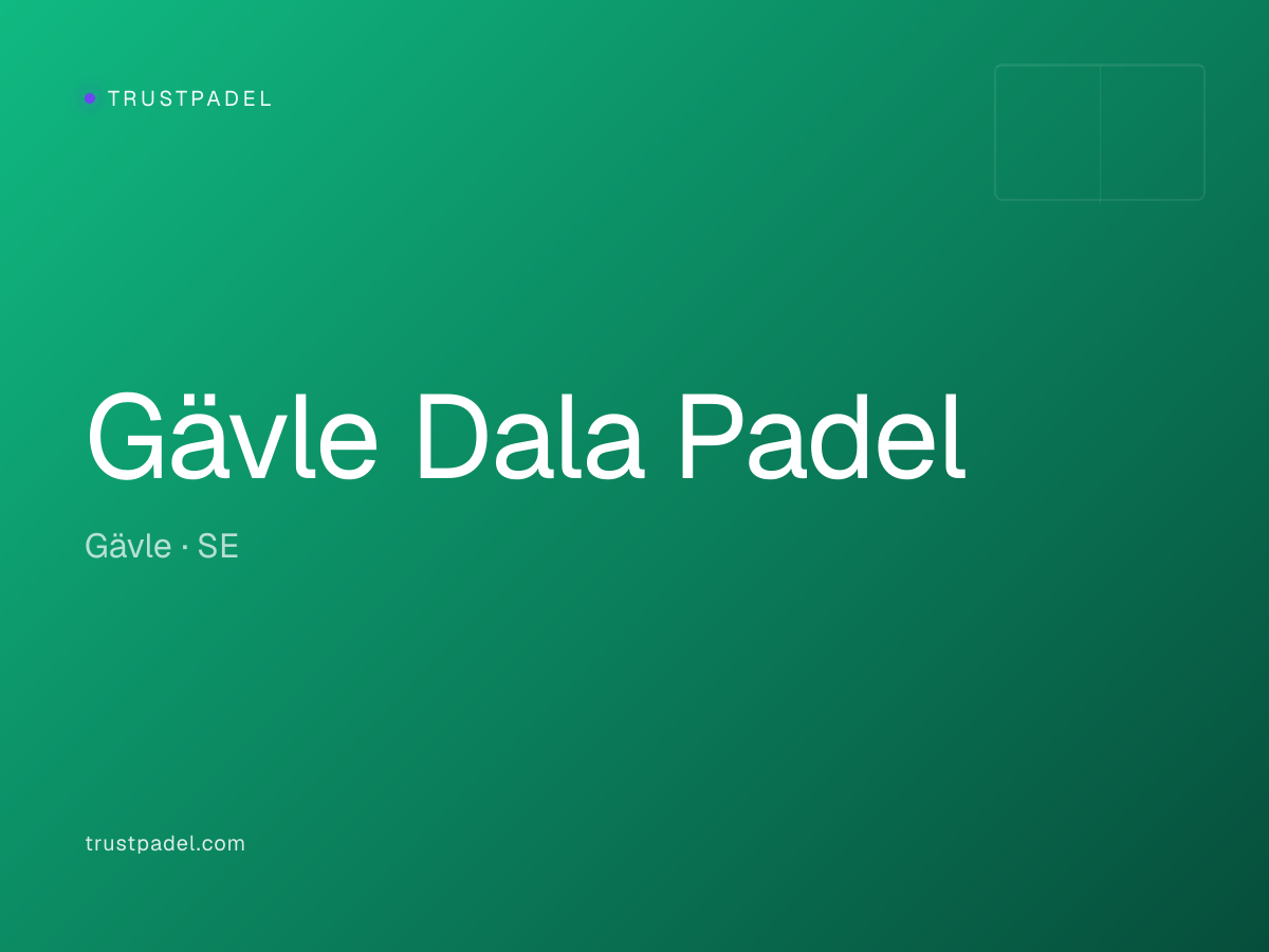 Gävle Dala Padel padel club