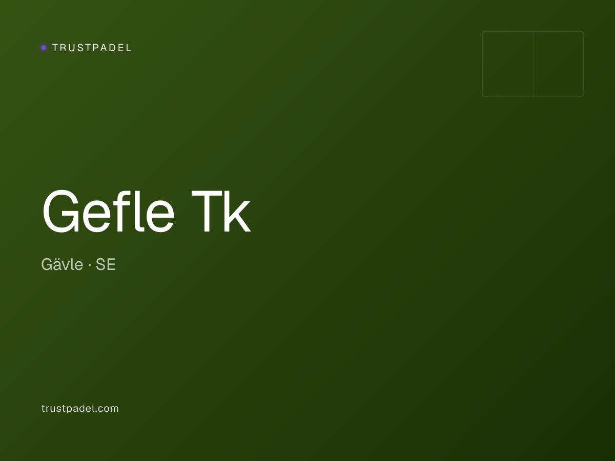 Gefle Tk padel club