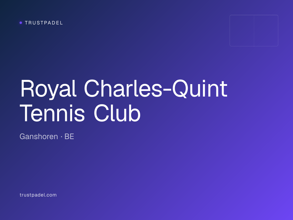 Royal Charles-Quint Tennis Club padel club