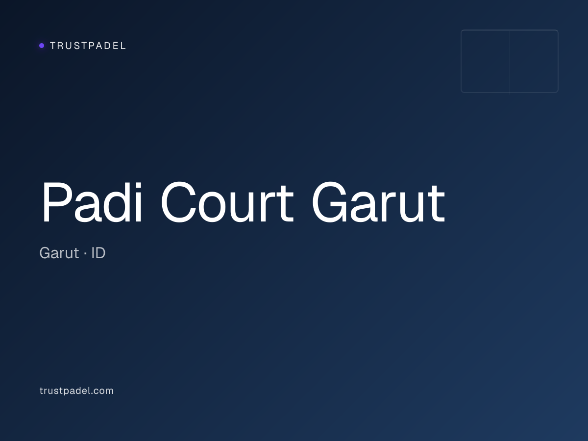Padi Court Garut padel club