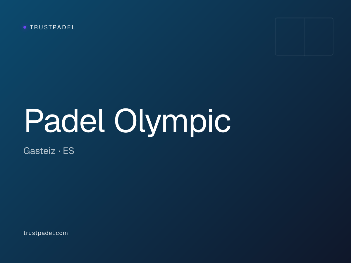Padel Olympic padel club