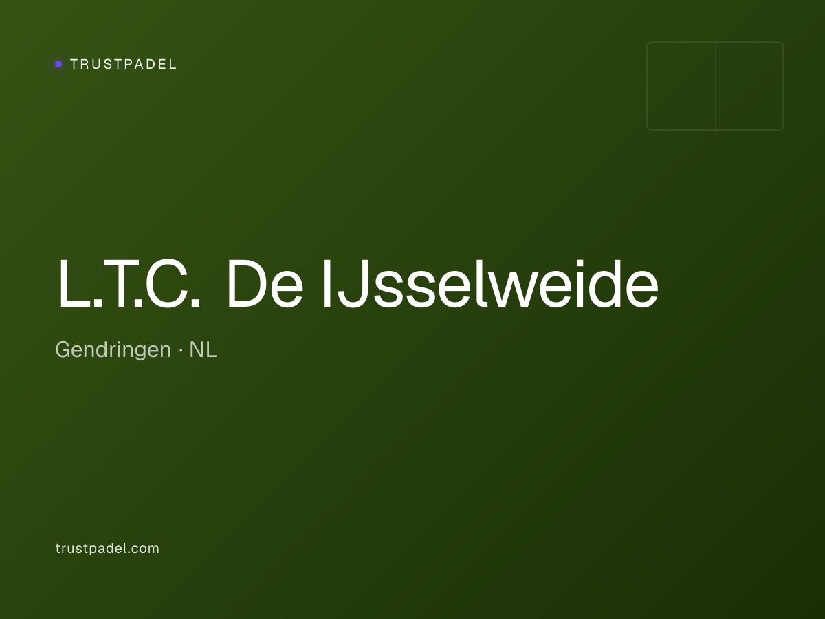 L.T.C. De IJsselweide padel club