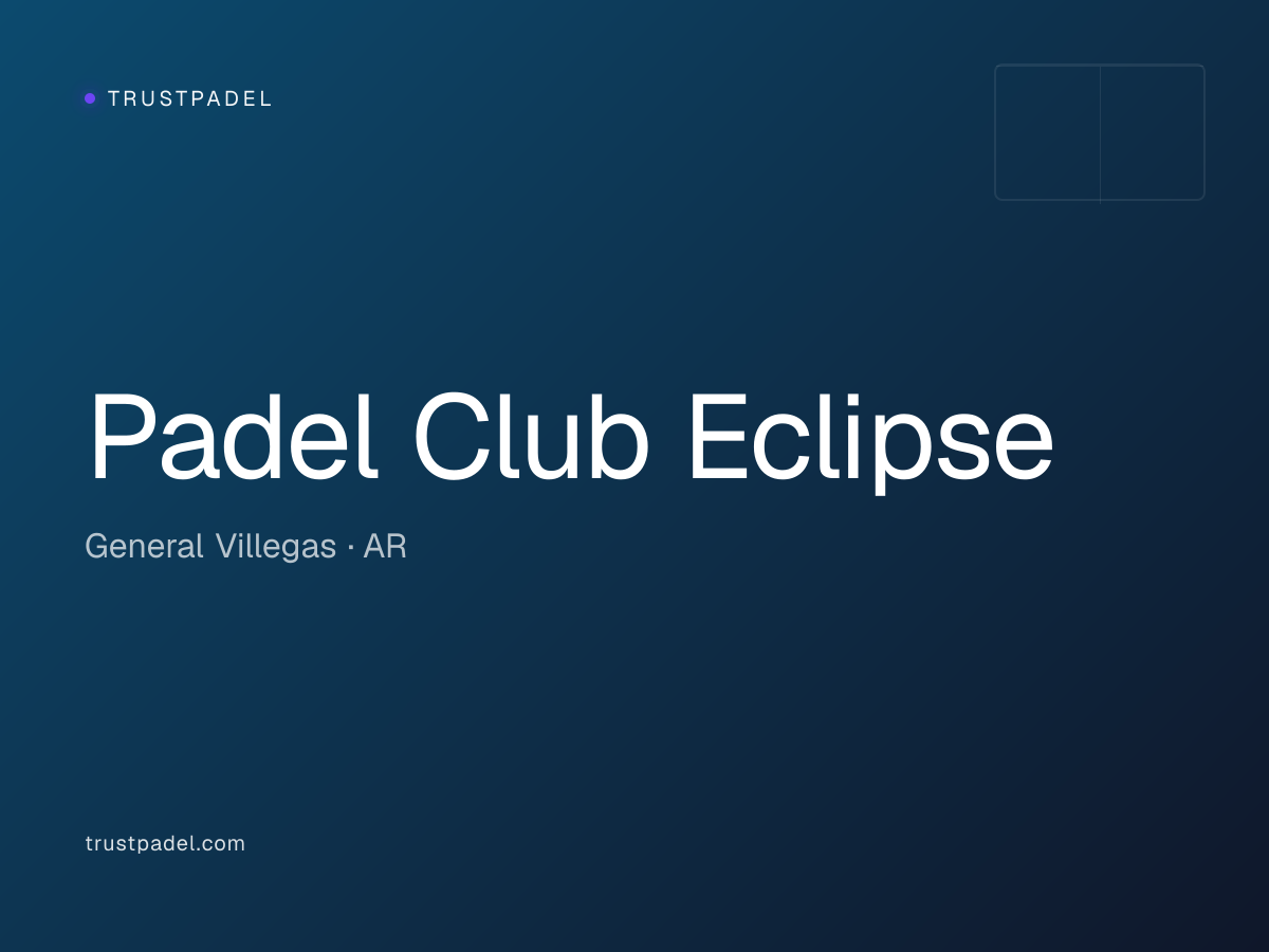 Padel Club Eclipse padel club