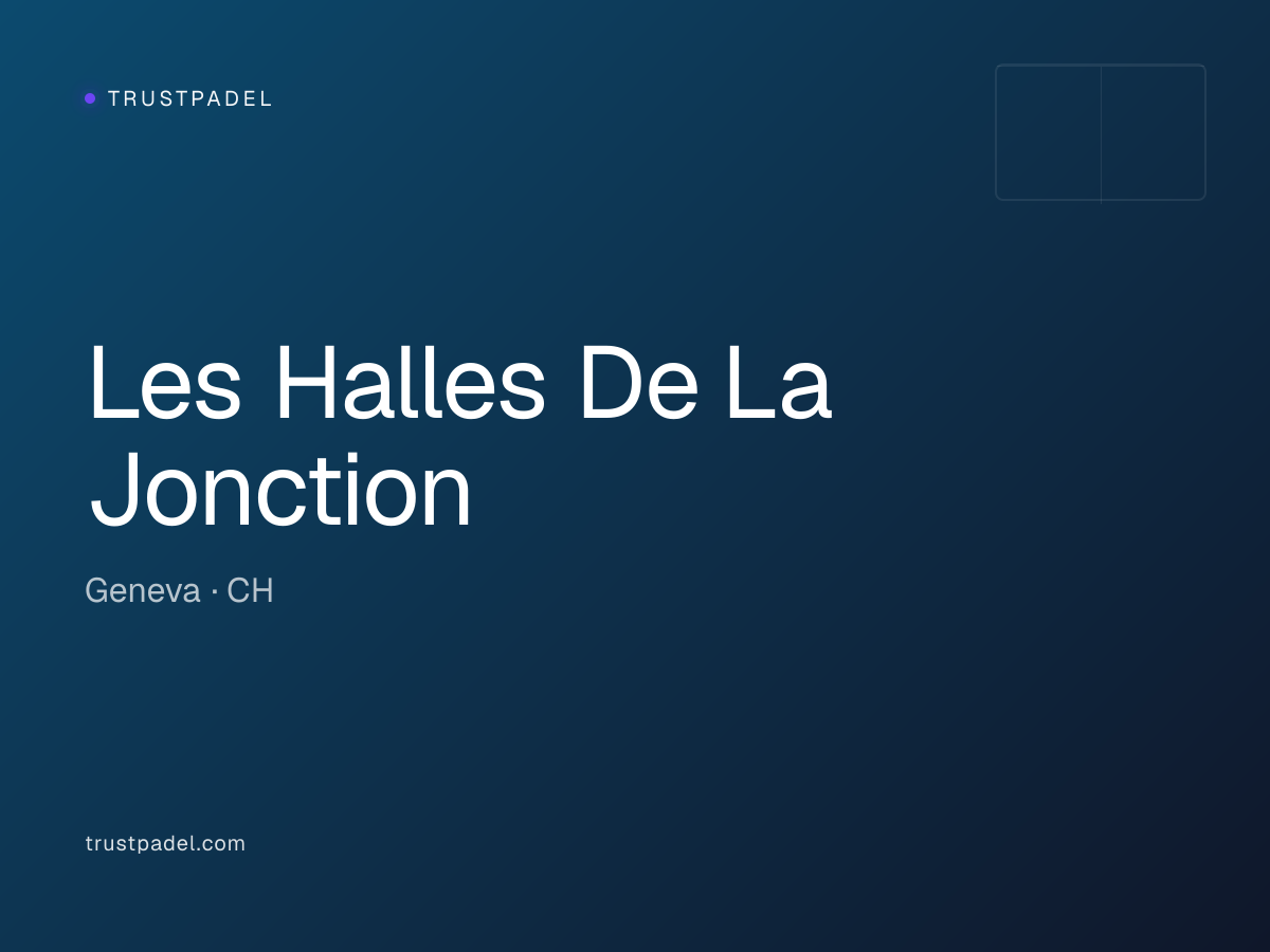 Les Halles De La Jonction padel club