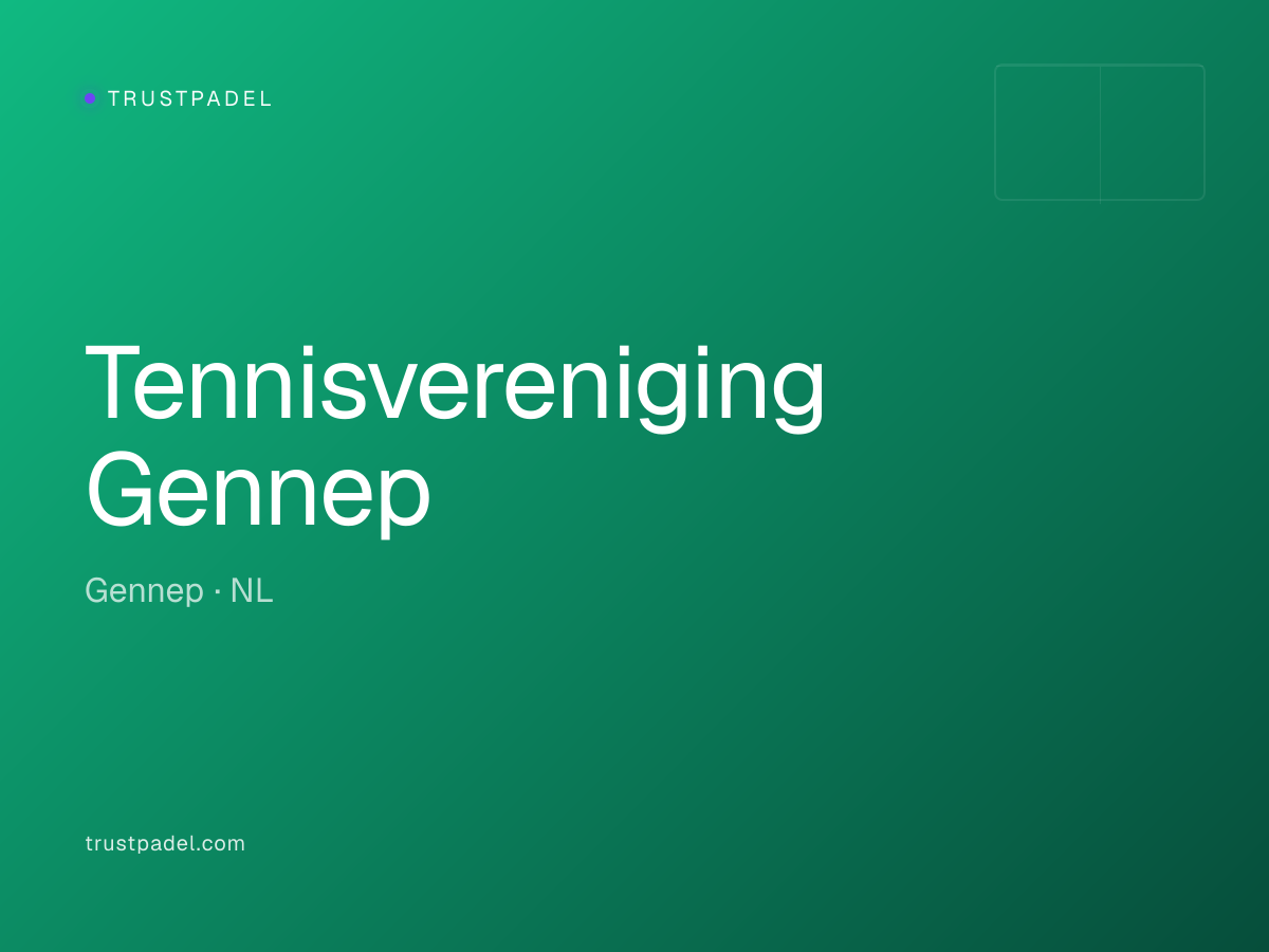 Tennisvereniging Gennep padel club