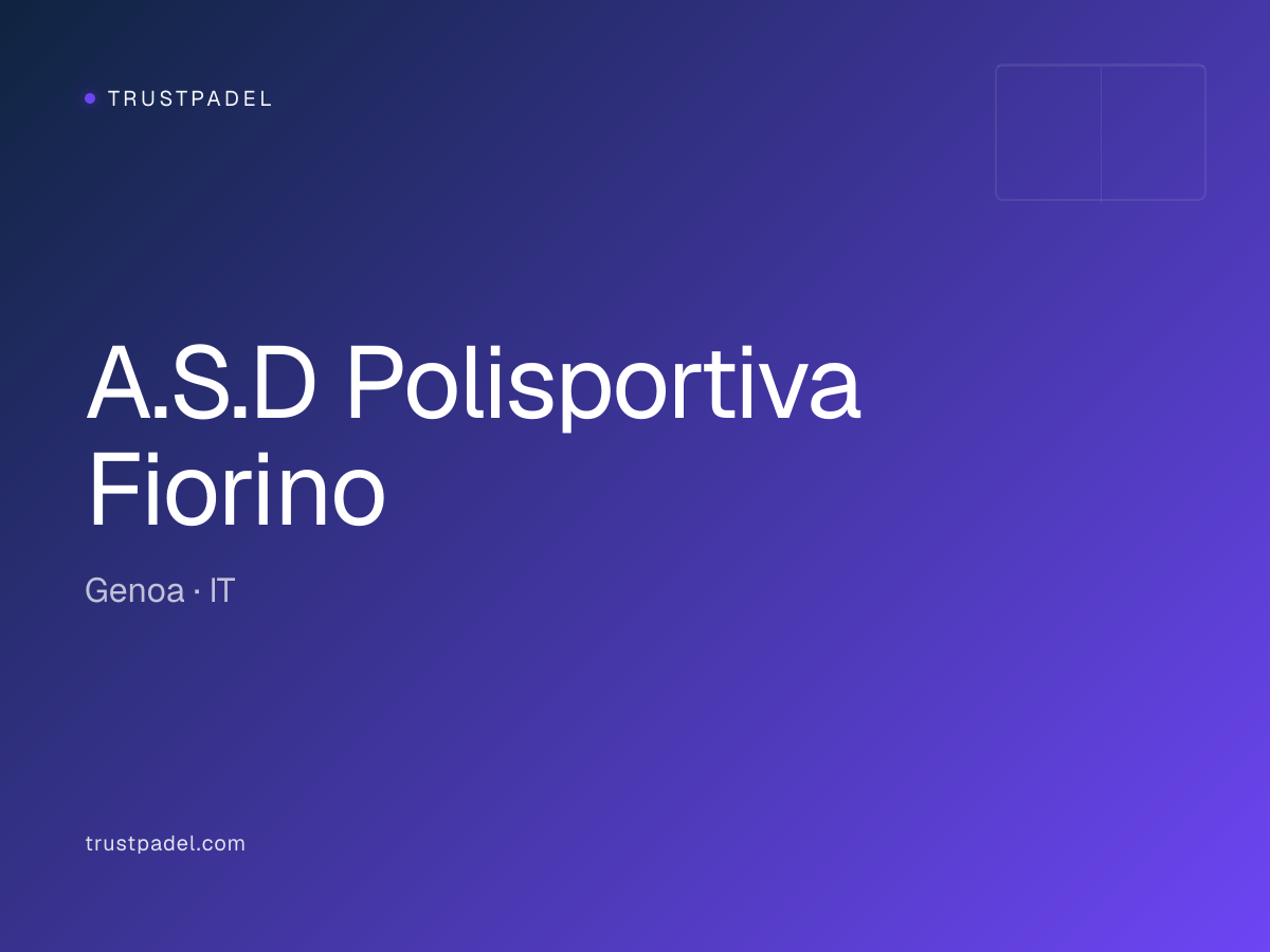 A.S.D Polisportiva Fiorino padel club