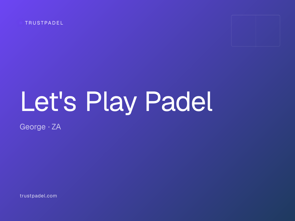 Let's Play Padel padel club