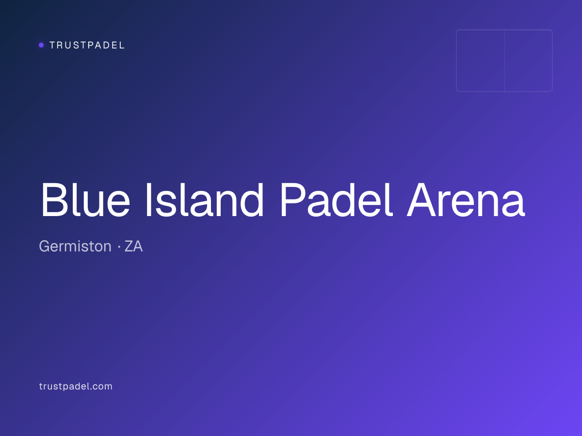 Blue Island Padel Arena padel club