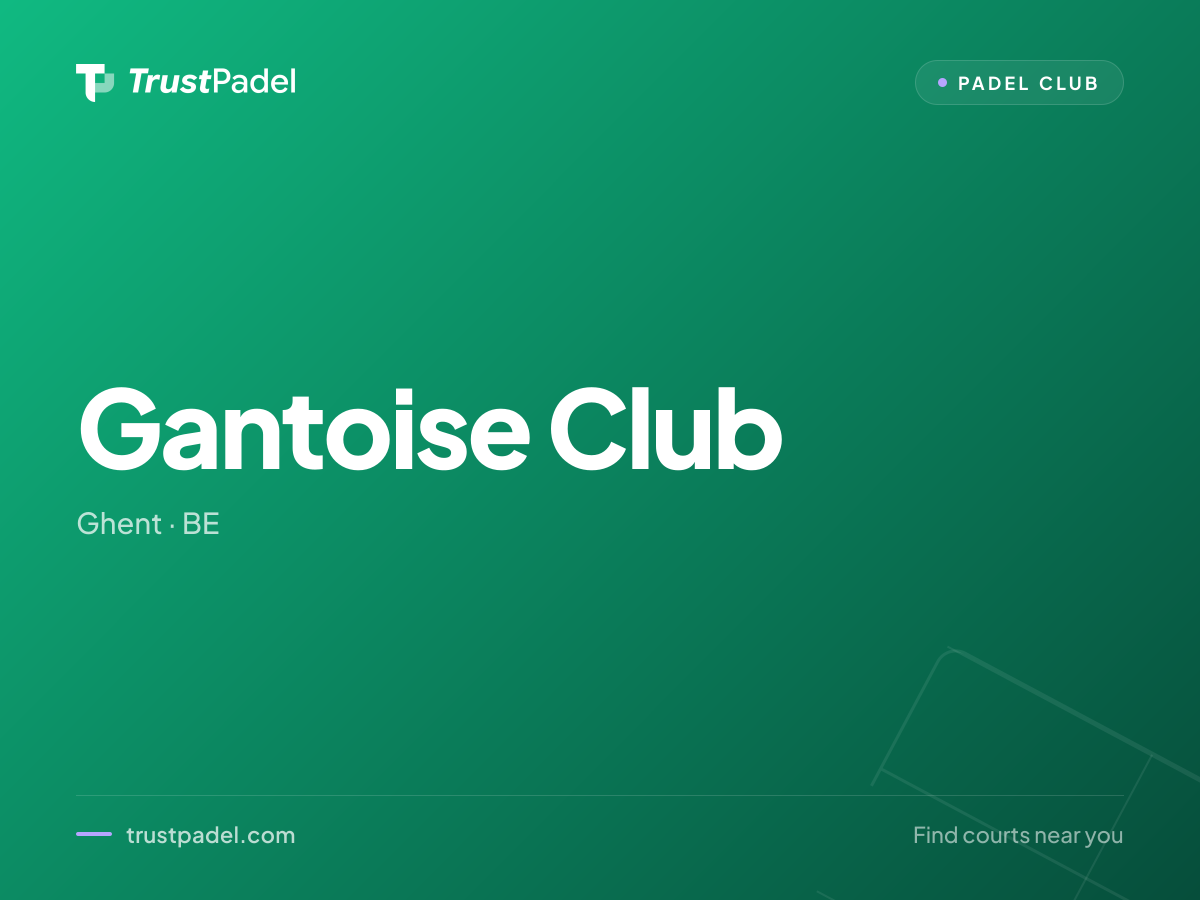 Gantoise Club padel club